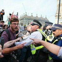 Hundreds detained for supporting Palestine Action in London 