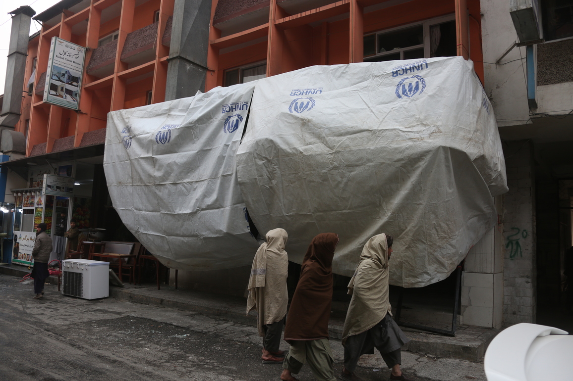 AFGHANISTAN-KABUL-BLAST-AFTERMATH