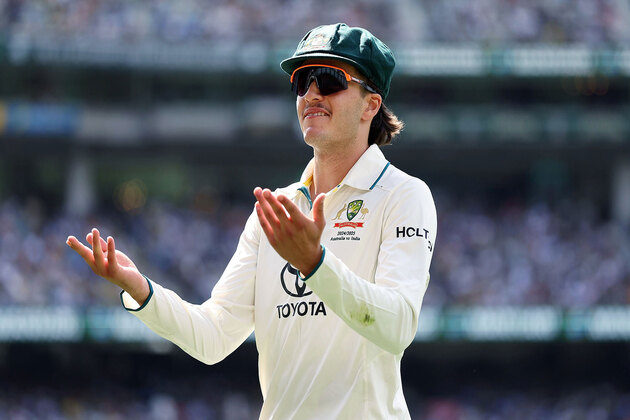 Sam Konstas hits his first Sheffield Shield hundred in nearly 14 months