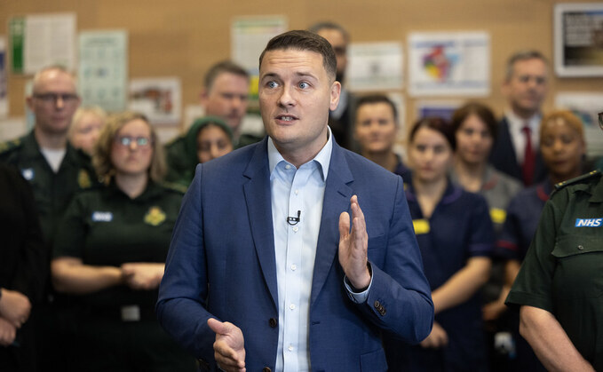 Ex-health secretary Wes Streeting