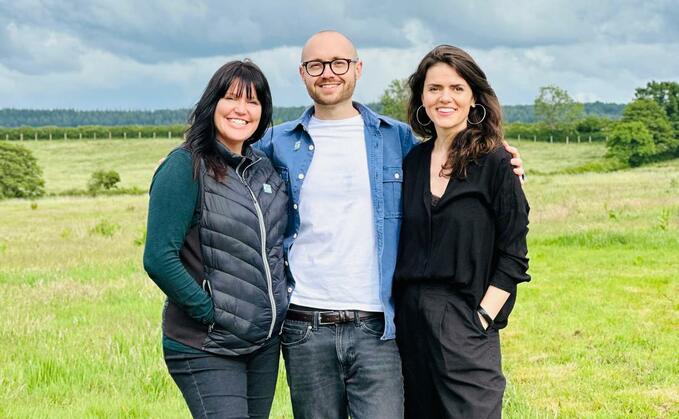 (L-R) 30x30 UK co-founders Nicky O'Malley, Elliot Coad and Andreea Sapunaru | Credit: 30x30 UK (L-R) 30x30 UK co-founders Nicky O'Malley, Elliot Coad and Andreea Sapunaru | Credit: 30x30 UK