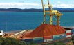 The next two bauxite cargoes from Bald Hill getting loaded at Bell Bay.