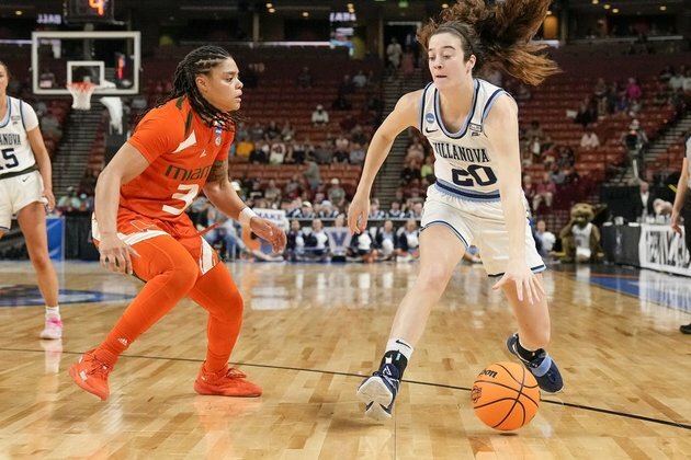 Women's NCAA roundup: Miami holds off Villanova, makes Elite Eight