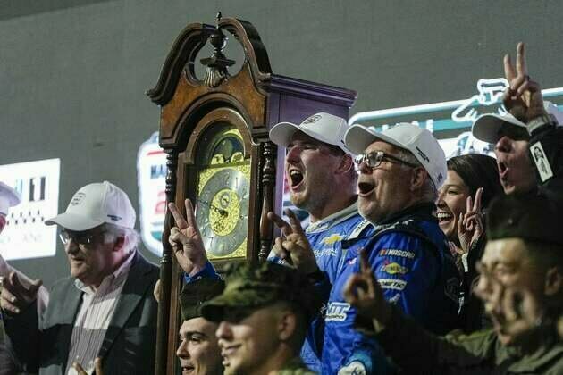 Austin Hill captures action-filled Xfinity race at Martinsville