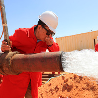 EGYPT-NEW VALLEY-CHINESE COMPANY-ZPEC-DESERT WELL DRILLING