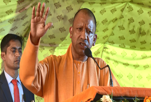 UP CM praises Shankracharya Saraswati Maharaj for his efforts to strengthen 'Sanatan Dharma' at Mahakumbh Mela Mahotsav 2025