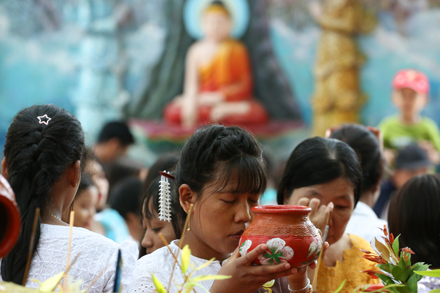 MYANMAR-YANGON-KASON FULL MOON DAY