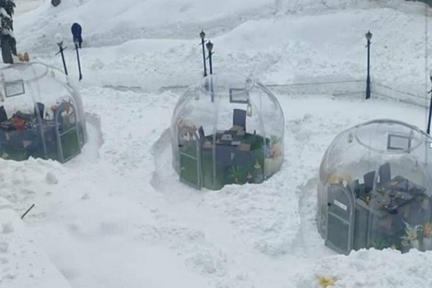 India's first glass igloo restaurant in J-K's Gulmarg