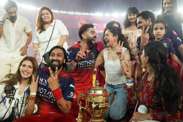 Virushka moment: Virat Kohli's flying kiss to Anushka Sharma steals spotlight after RCB win in IPL 2026 final