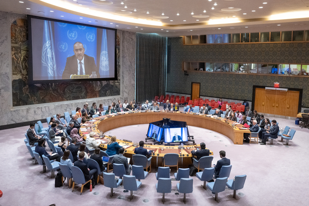UN-SECURITY COUNCIL MEETING-WEST BANK
