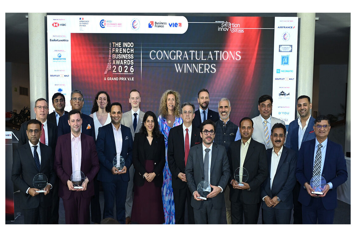 Indo-French Business Awards 2026 Spotlight Indo-French Innovation, Excellence, and Strategic Collaboration