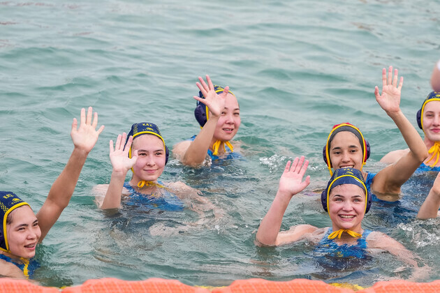 (SP)CHINA-HAINAN-SANYA-ASIAN BEACH GAMES-WATER POLO-WOMEN'S ROUND-ROBIN FINAL-CHINA'S HONG KONG VS KAZAKHSTAN(CN)