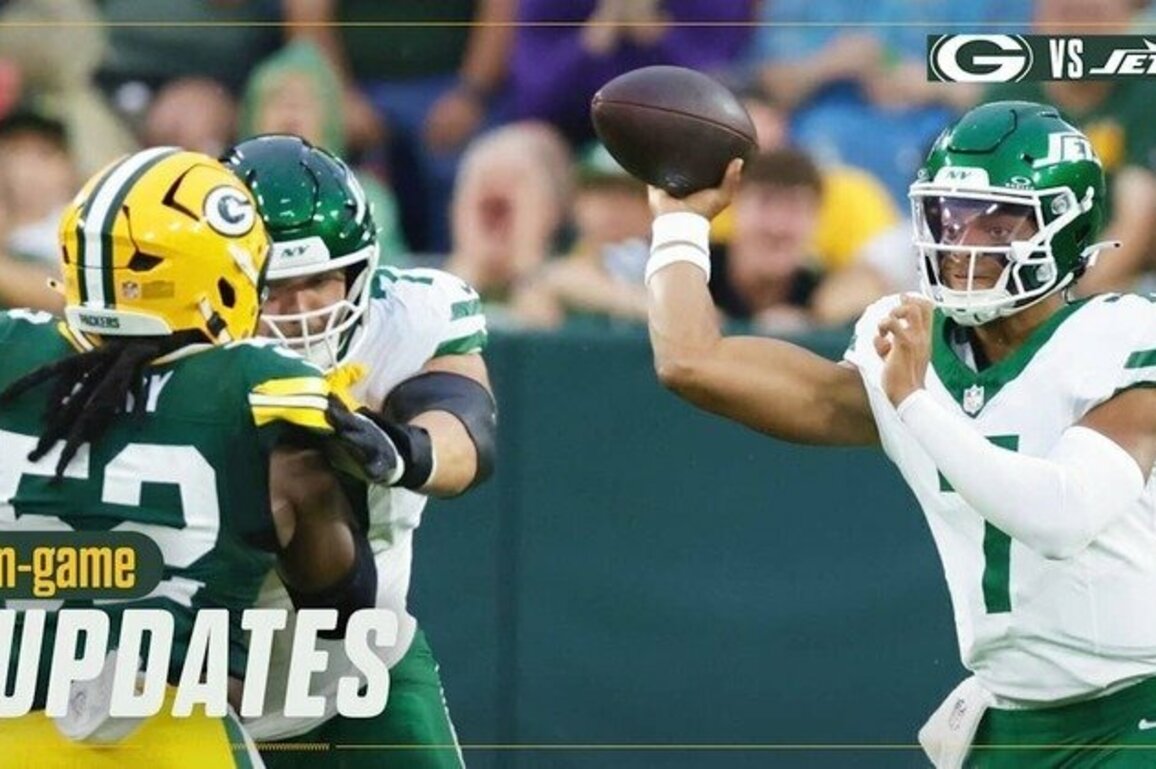 Jets lead Packers 7-0 after first quarter