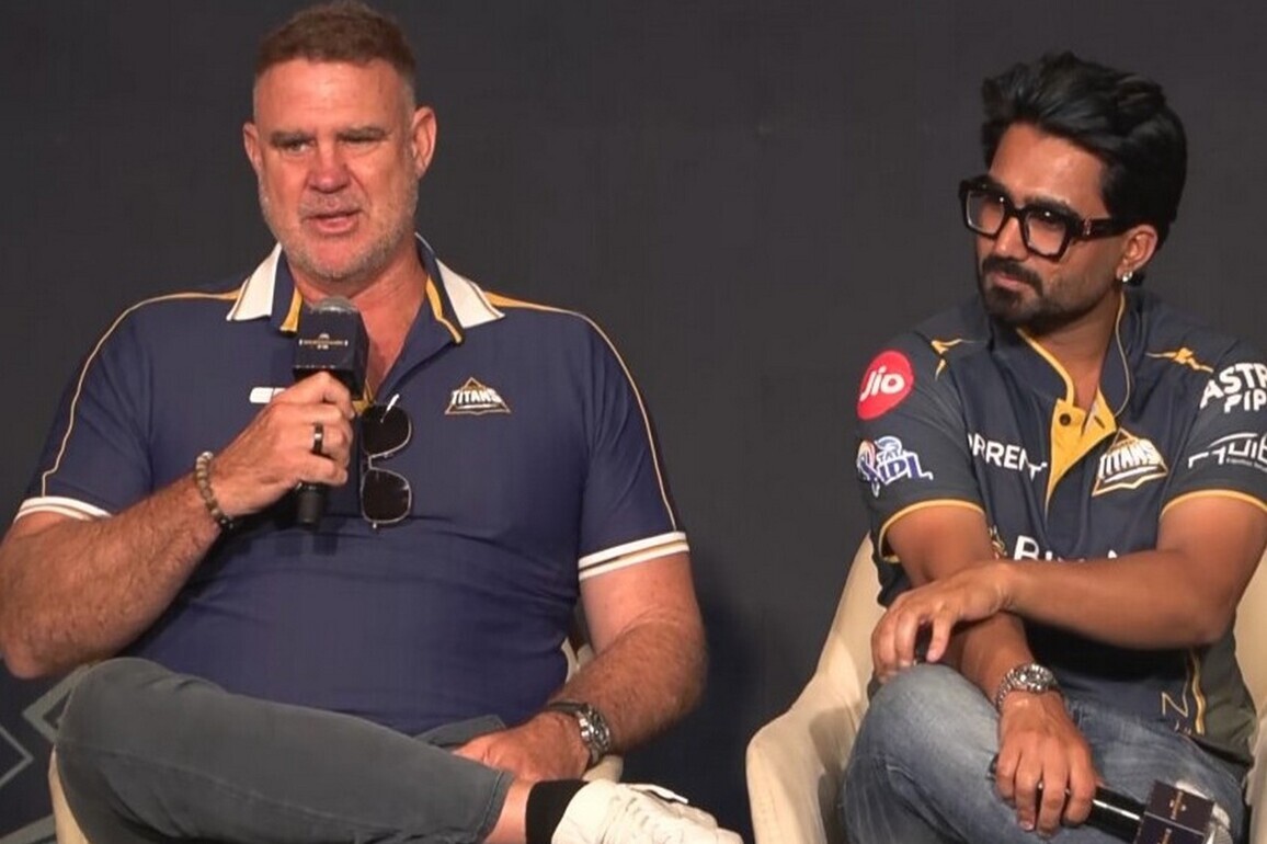 GT batting coach Hayden: "Will hand over my Mongoose bat to Tewatia, he has the power"