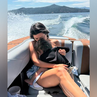 Kourtney Kardashian reacts to backlash over not putting 21-month-old son in life vest