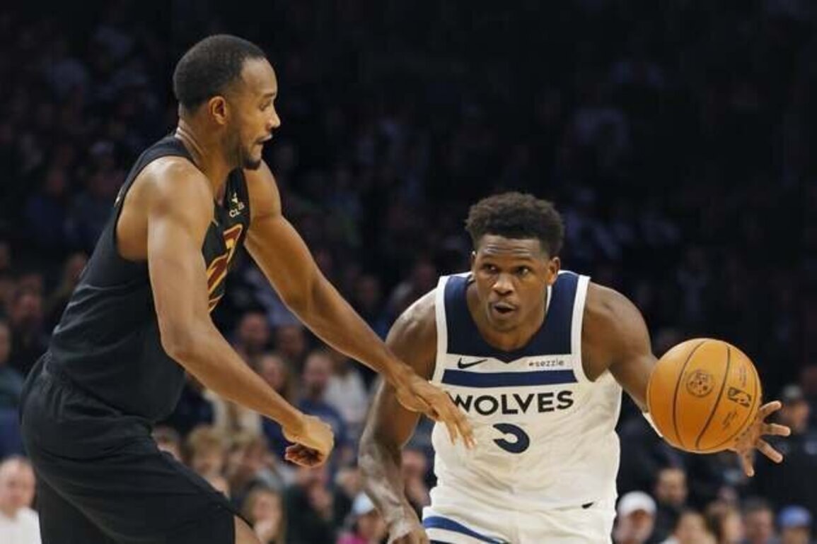 Behind Anthony Edwards, Timberwolves pursue quick sweep of Cavs