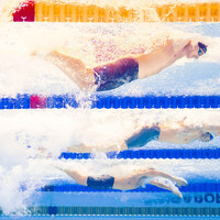 (SP)SINGAPORE-WORLD AQUATICS CHAMPIONSHIPS-SWIMMING-MEN'S 200M MEDLEY-SEMIFINAL