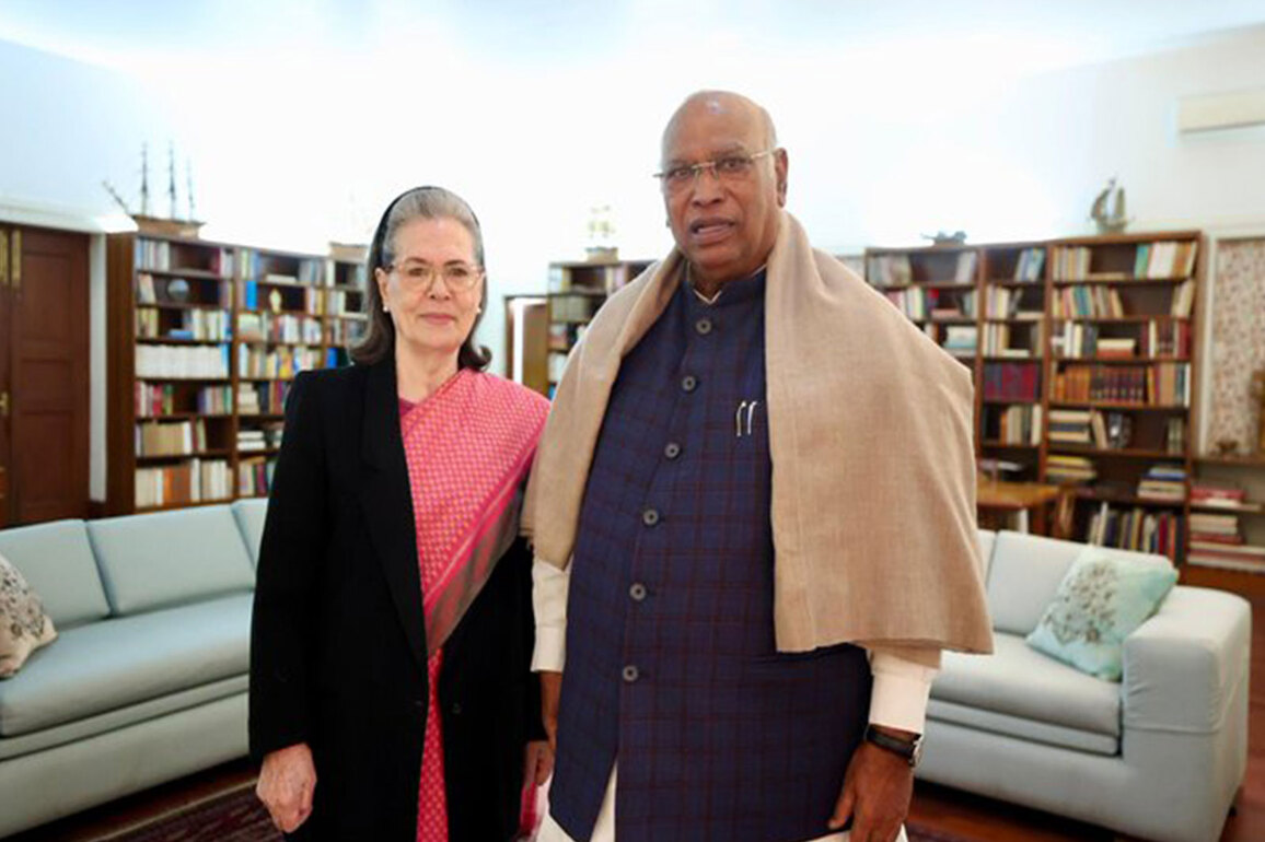 "Wishing her long and healthy life": Mallikarjun Kharge extends birthday greetings to Sonia Gandhi