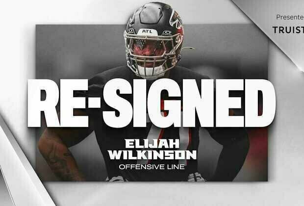 Falcons re-sign OL Elijah Wilkinson