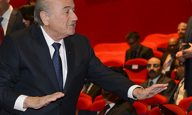 FIFA's Blatter defiant as re-election vote looms FIFA's Blatter defiant as re-election vote looms