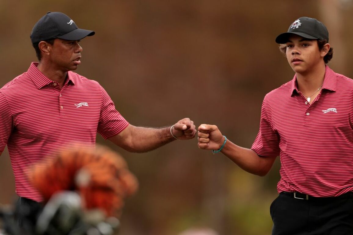 Tiger Woods' son Charlie triumphs in junior golf with Rory McIlroy providing the inspiration