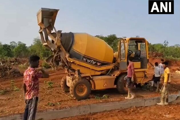 First developmental works reach Nelangur, once a naxal bastion, in Abujhmad