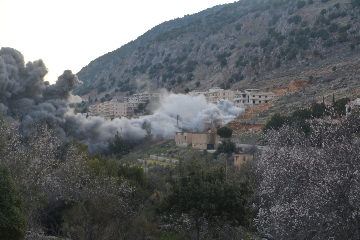 LEBANON-MASHGHARAH-ISRAELI AIRSTRIKE