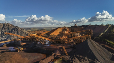 Operação de minério de ferro da Cedro em MG