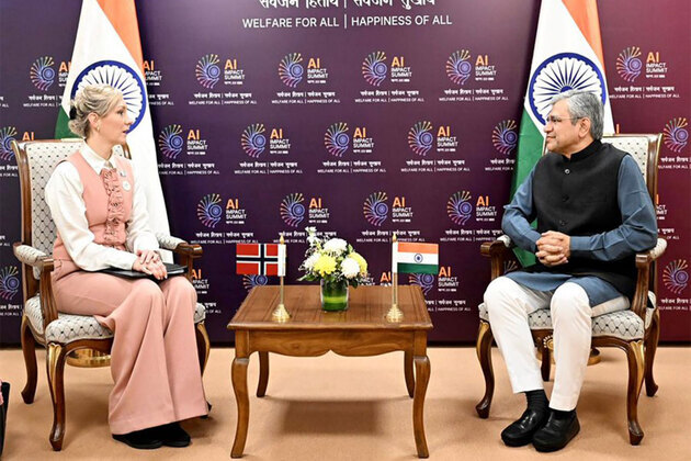 Ashwini Vaishnaw holds bilateral meeting with Norway's Digitalisation Minister Karianne Oldernes Tung