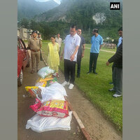 Uttarakhand CM Dhami monitors flood relief in Uttarkashi