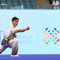 China's Gao Jiushang takes home gold in wushu at World Games