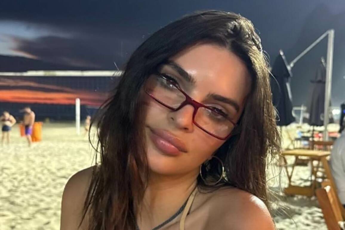 Emily Ratajkowski showcases stunning figure in stringy bikinis as she holidays in Brazil
