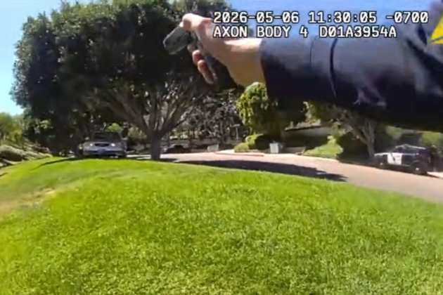 Bodycam shows San Diego officer shoot at woman who drove toward cops deploying spike strips