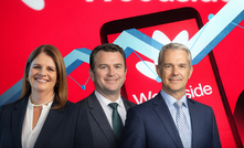 Woodside posts record quarter as CEO succession speculation intensifies. Pictured: acting CEO Liz Westcott, COO Mark Abbotsford and CFO Graham Tiver.