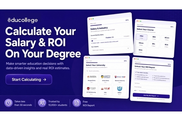 EduCollege Launches Degree ROI Calculator to Help Students and Working Professionals Make Data-Backed Education Decisions