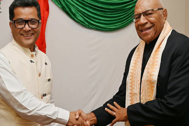 MoS Pabitra Margherita calls on Fiji Prime Minister Sitiveni Rabuka