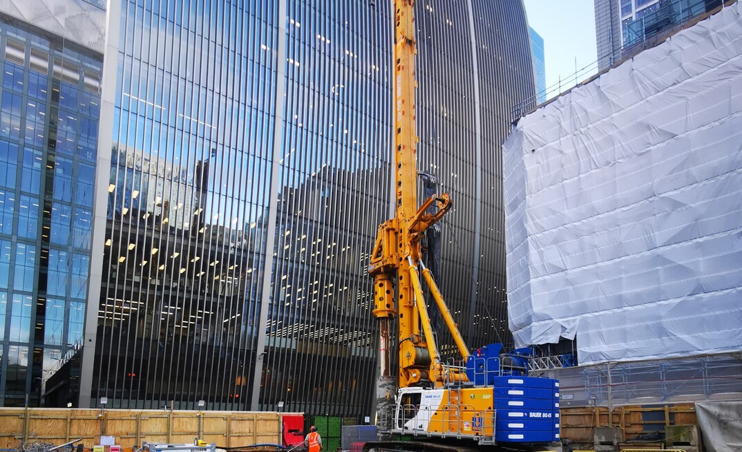 ﻿Bauer Technologies has been awarded the specialist piling and geotechnical works package for The Dovetail Building