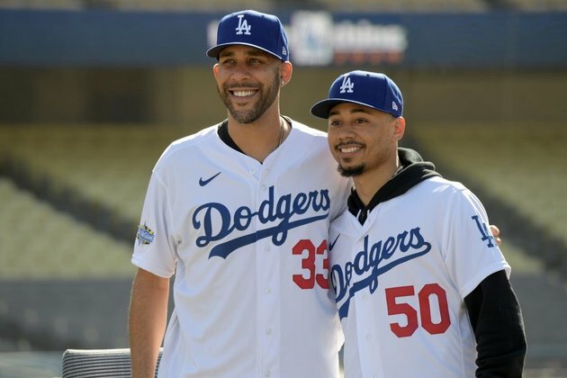 OF Mookie Betts and LHP David Price rejoin Dodgers