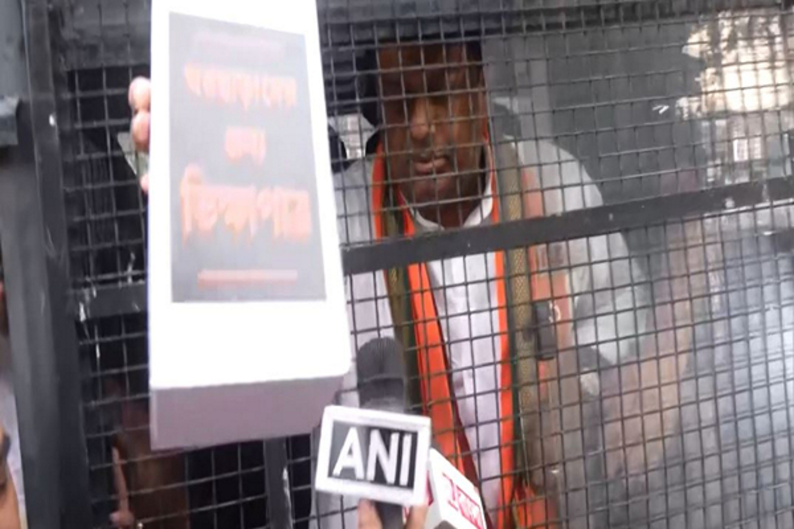 Union Minister Sukanta Majumdar detained in Kolkata after BJP leaders gather to raise money for Murshidabad victims