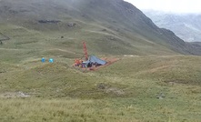 Drilling at Ayawilca