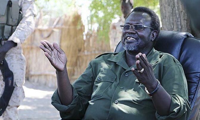 South Sudan rebel leader says ''committed to peace'' South Sudan rebel leader says ''committed to peace''