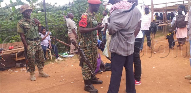 eanwhile security is tight at the entrance  to the nkuuka celebrations