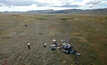 Pebble drill site in Alaska