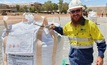 The first WMC concentrate bagged and ready for sale