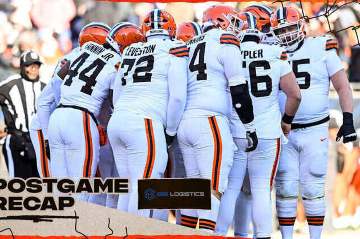 Bears 31, Browns 3 | Final Score, Stats & Game Recap