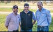  Christian Duff, General Manager – Genetic Improvement, Angus Australia, Sam Clark, Associate Professor in Animal Genetics – School of Environmental and Rural Science UNE and Tom Granleese, Animal Breeding and Genetics at NSW DPI. Image courtesy Angus Australia.