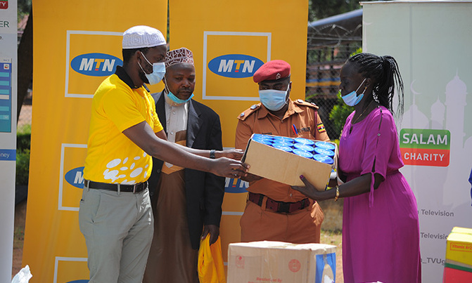MTN donates food to Luzira prison inmates in Ramadan drive MTN donates food to Luzira prison inmates in Ramadan drive