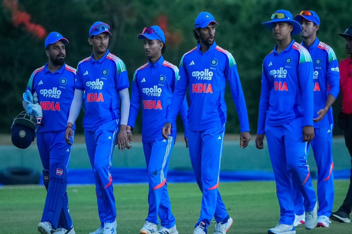Afghanistan A cruise past India A by DLS in rain-hit tri-series clash