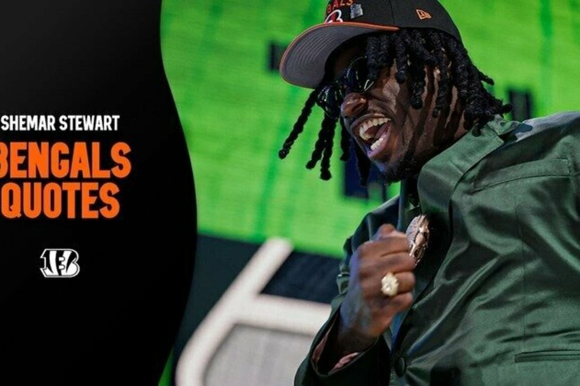 Everything Shemar Stewart Said After Being Drafted By The Bengals