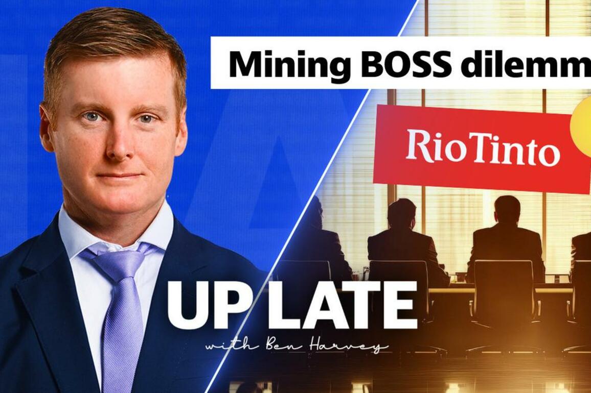 Up Late- Whos in line for the BIG job going at Rio Tinto&quest;